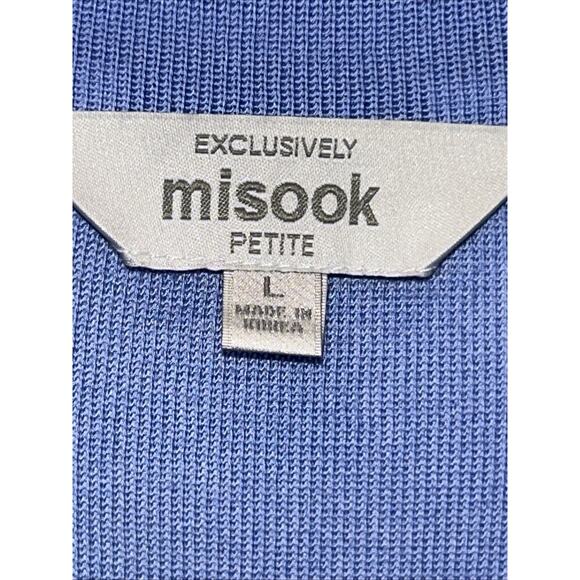 Exclusively Misook Women's Petite Large Cardigan Minimalist Capsule Wardrobe - Picture 6 of 12